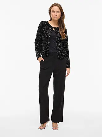 VILA | Strickjacke VIFAITH | schwarz